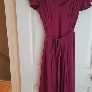Betsey Johnson Raspberry Dress Size 8
